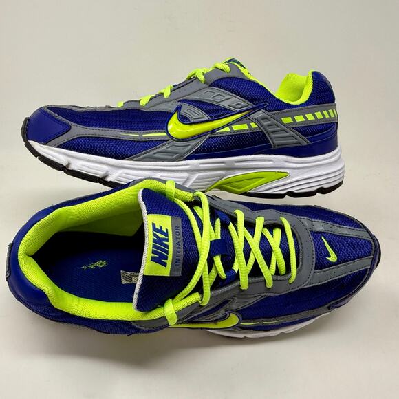 ike Initiator Run Shoes Mens Sz 12 Blue 394055-400 Sporty Sturdy K.5.5 Trail - Picture 8 of 14